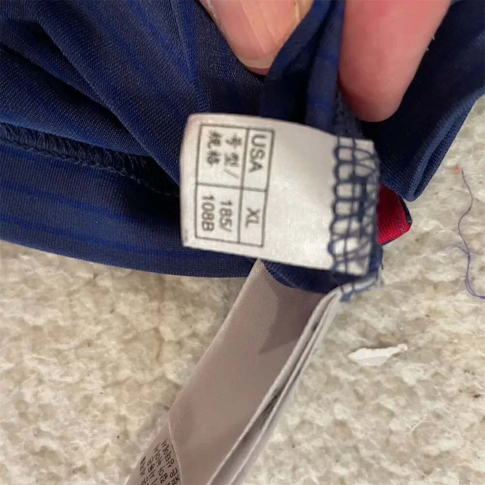 Brooks Brothers Men's XL Blue Striped Short Sleeve Polo Shirt Casual - Picture 6 of 7